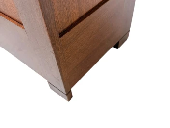 Art Deco Modernist Nightstands by J.A. Muntendam for L.O.V. Oosterbeek, 1920s